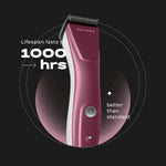 BALMONI low-noise pet grooming tool being used on a dog paw safely