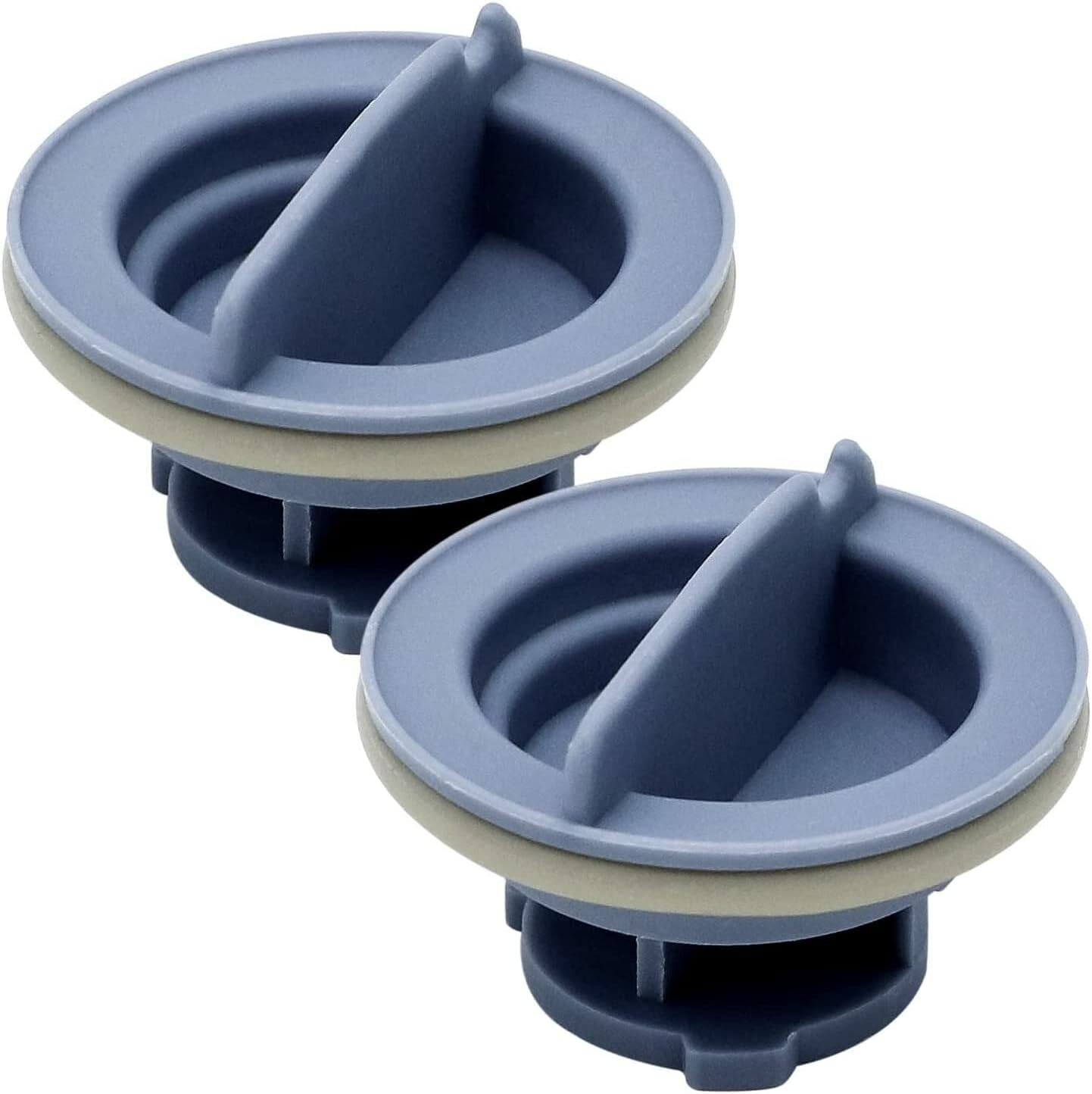 PACK OF 2 Ultra Durable 8558307 Dishwasher Dispenser Cap Replacement Part – Exact Fit For Dishwasher Rinse Aid Dispenser Cap for KitchenAid Whirlpool Replaces WP8558307 W10077881 - Image 1