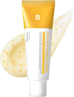 TOSOWOONG Kojic Acid Turmeric Cream fifty milliliters tube next to serum bottle