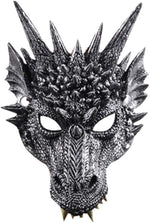 Himine festival party dragon mask close up
