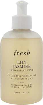 Fresh Lily Jasmine body wash front view bottle package