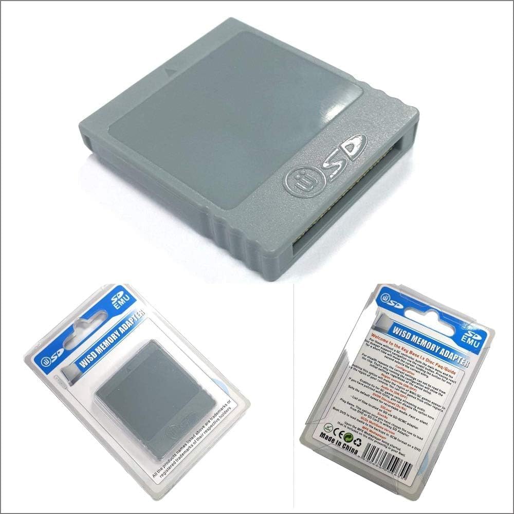 Gamer Gear SD Card Reader Converter Adapter front view compact retro gaming accessory.