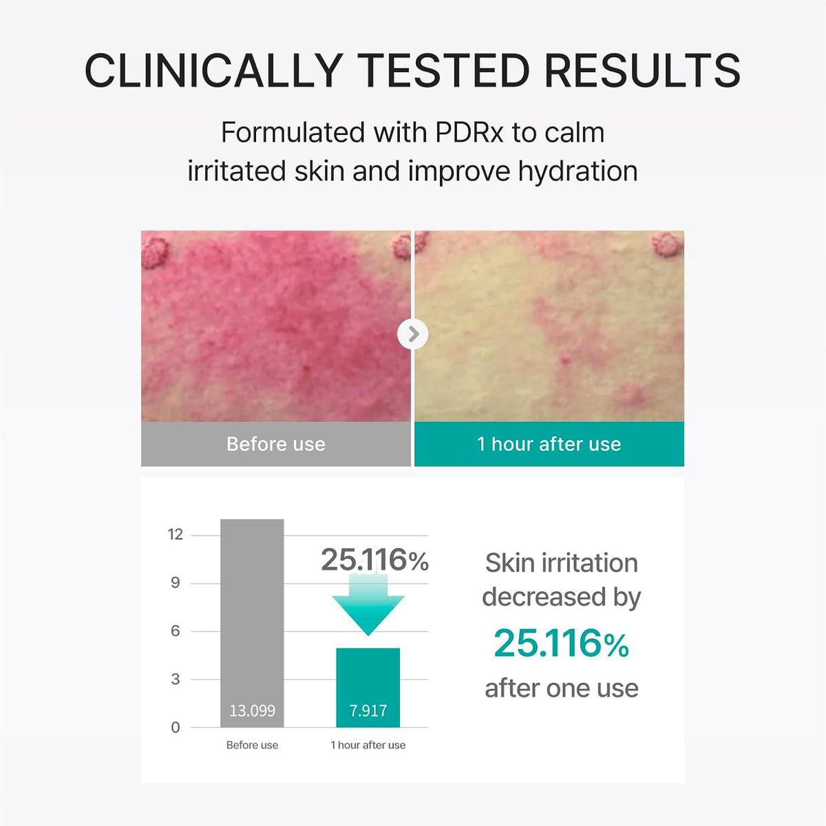 Close up of Rejuran sheet mask application on skin