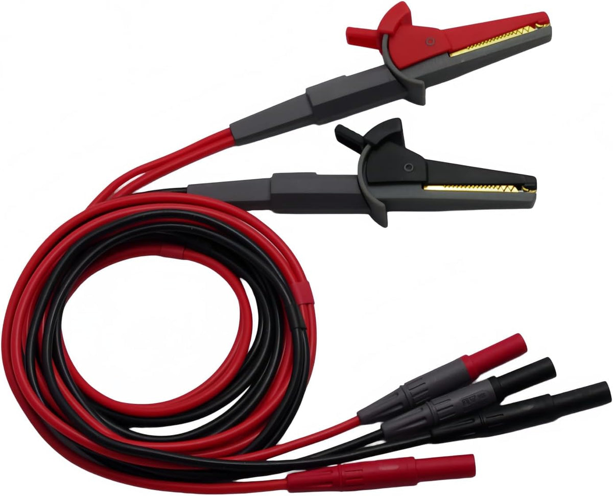 TestHelper TL200 LCR meter test leads front view