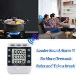 Digital Dual Kitchen Timer, Multiple Channels Countdown Timer - Image 6