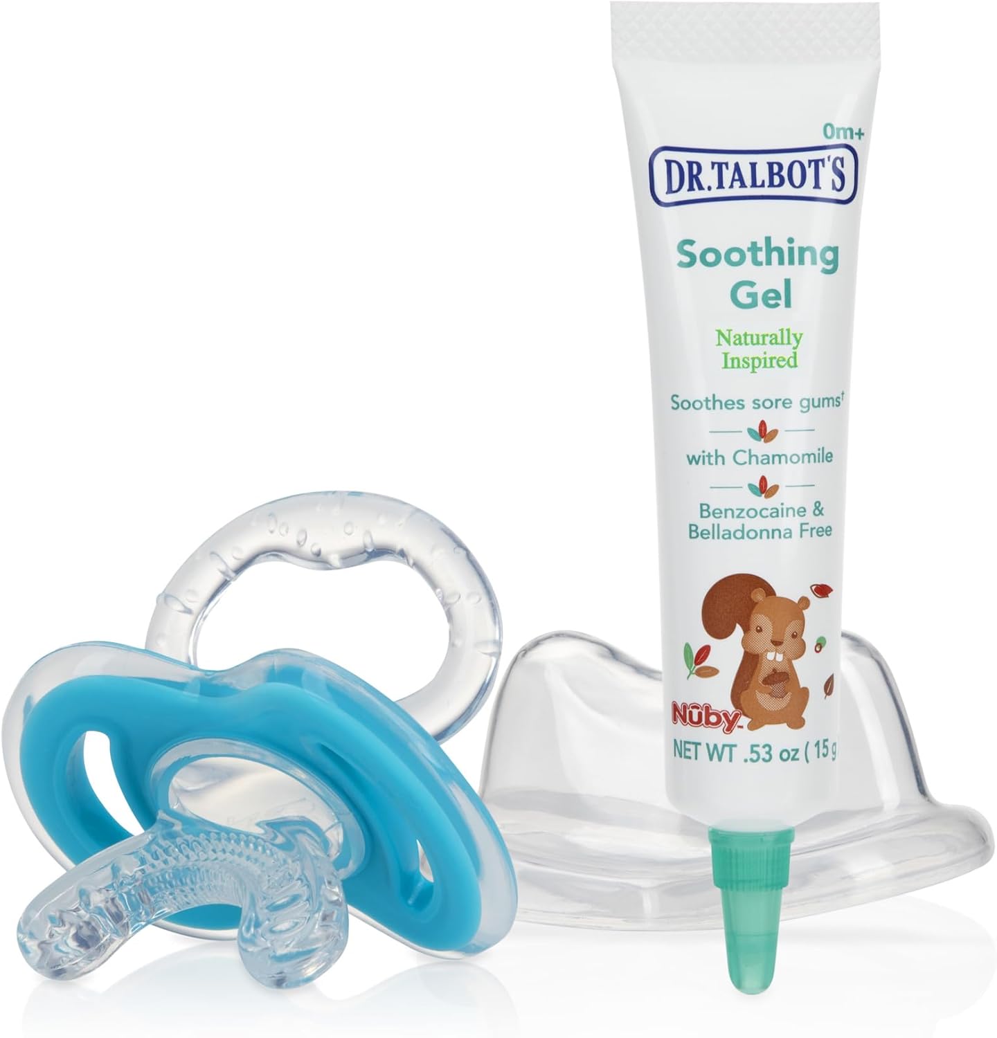 Dr. Talbot's Soothing Gel for Sore Gums front view with packaging box