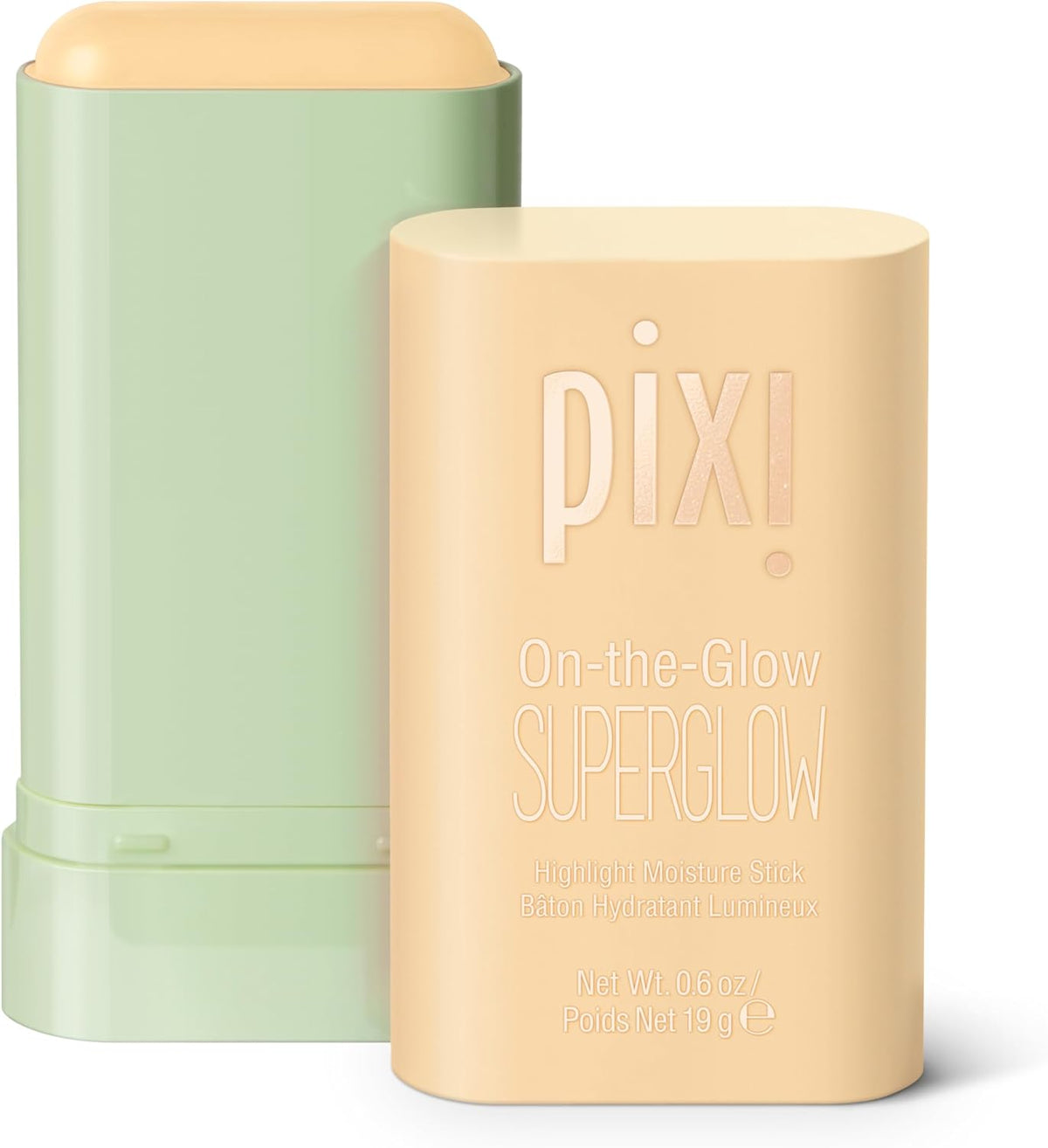 Pixi On-the-Glow SuperGlow | Shade NaturaLustre | Hydrating Highlighter Stick with Ginseng, Aloe Vera & Fruit Extracts | For Cheeks & Brow Bones | 19g / 0.6oz | Paraben-Free Luminous Natural Highlight - Image 10