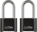 Guliffen combination padlock front view