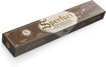Back label of the 250 grams Sperlari Zanzibar Classico package showing product details and gluten free certification.
