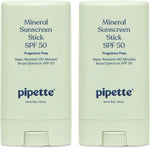 Pipette baby mineral sunscreen stick front view packaging