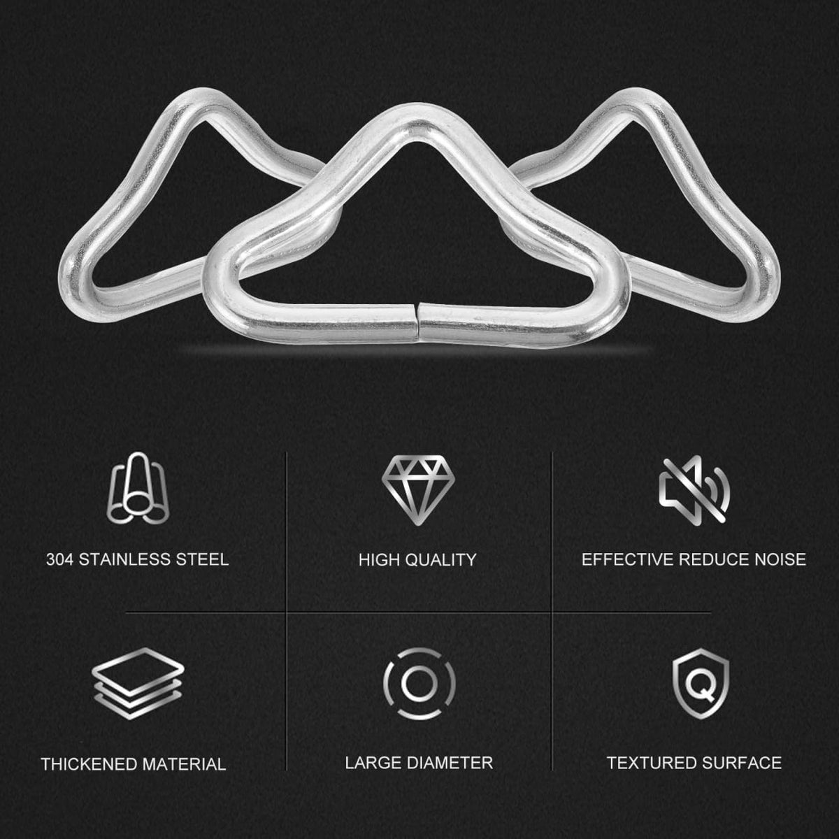 Corrosion resistant trampoline mat clips
