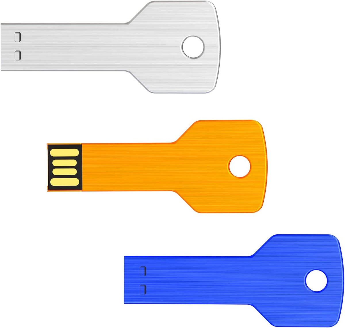 KOOTION black finish USB 2.0 flash drive close-up