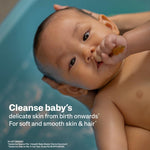 Cetaphil baby wash and shampoo newborn safety info