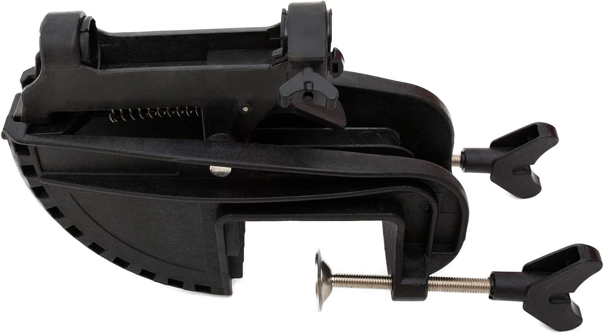 Annurssy Brackets and Hinge Assembly front view universal trolling motor mount