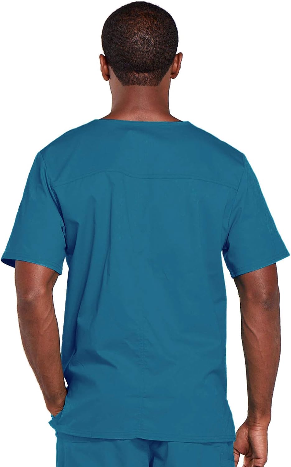 Cherokee workwear core stretch fabric close-up