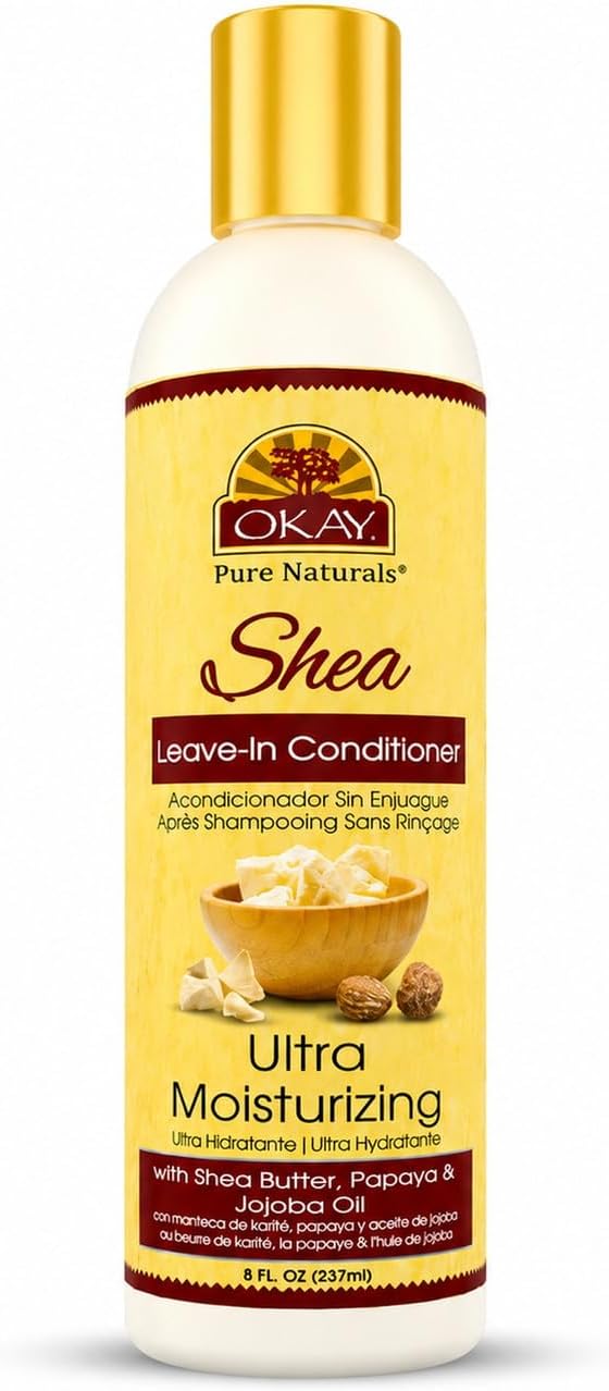 Okay Ultra Moisturizing Leave-In Conditioner front view bottle