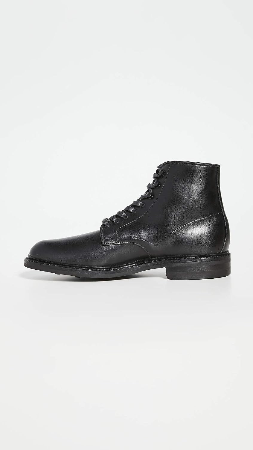 Allen Edmonds leather boot lacing and speed hooks