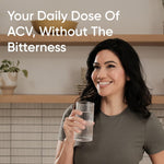 Sports Research ACV capsules lifestyle display highlighting clean ingredients and diet cleanse support.