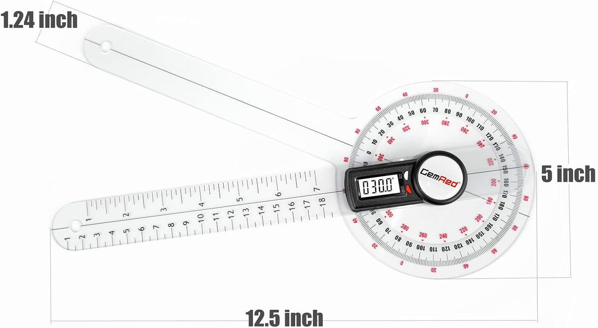 GemRed GR311 new version digital goniometer side profile