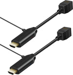 HDSUNWSTD HDMI extender transmitter and receiver set front view