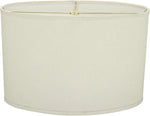 Aspen Creative 37003 Contemporary Oval Hardback Shaped Spider Construction Lamp Shade in Dark Sliver Grey, 15 1/2" wide (9" + 15 1/2") x (9" +x 15 1/2") x 11" - Image 10