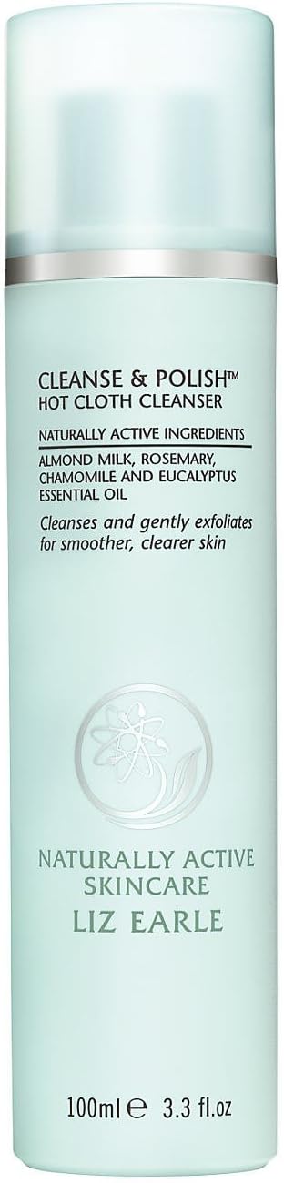 Liz Earle Cleanse and Polish Hot Cloth Cleanser front view bottle