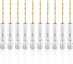 amoolo Hex Shank Drill Bit Set, 1/16"-3/8", 16pcs | Titanium HSS Twist Impact Drill Bit Set for Metal, Steel, Wood, Plastic, Quick Change Design - Image 13