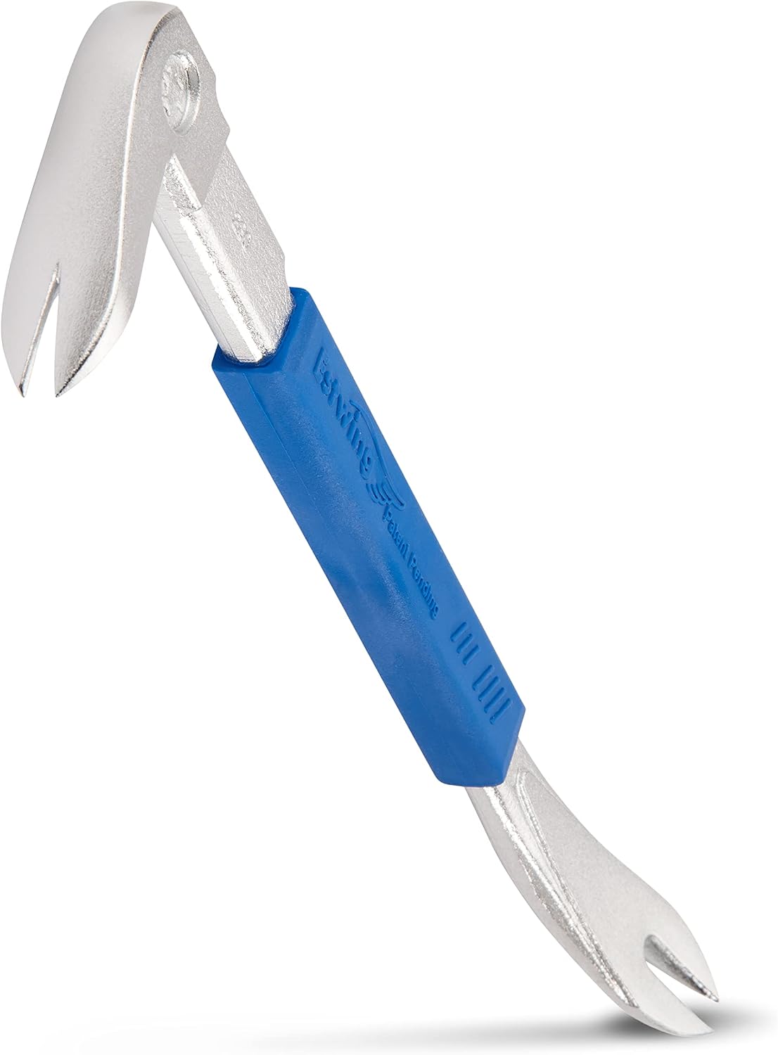Estwing Pro Claw rounded head design showing high leverage angle.