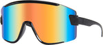 Karsaer Vision Big Shield Wraparound Sunglasses Rave for Men Women Neon Sun Visor Glasses Cycling Ski Shades 80s 90s - Image 14