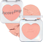 ETUDE Heart Pop Duo Blush, Soft Glow Cheek Colors, Natural Highlight & Glossy Finish, Lightweight Dual-Tone Formula, Korean Makeup Artist Collab, Compact 0.2 oz - Envy Flash - Image 14