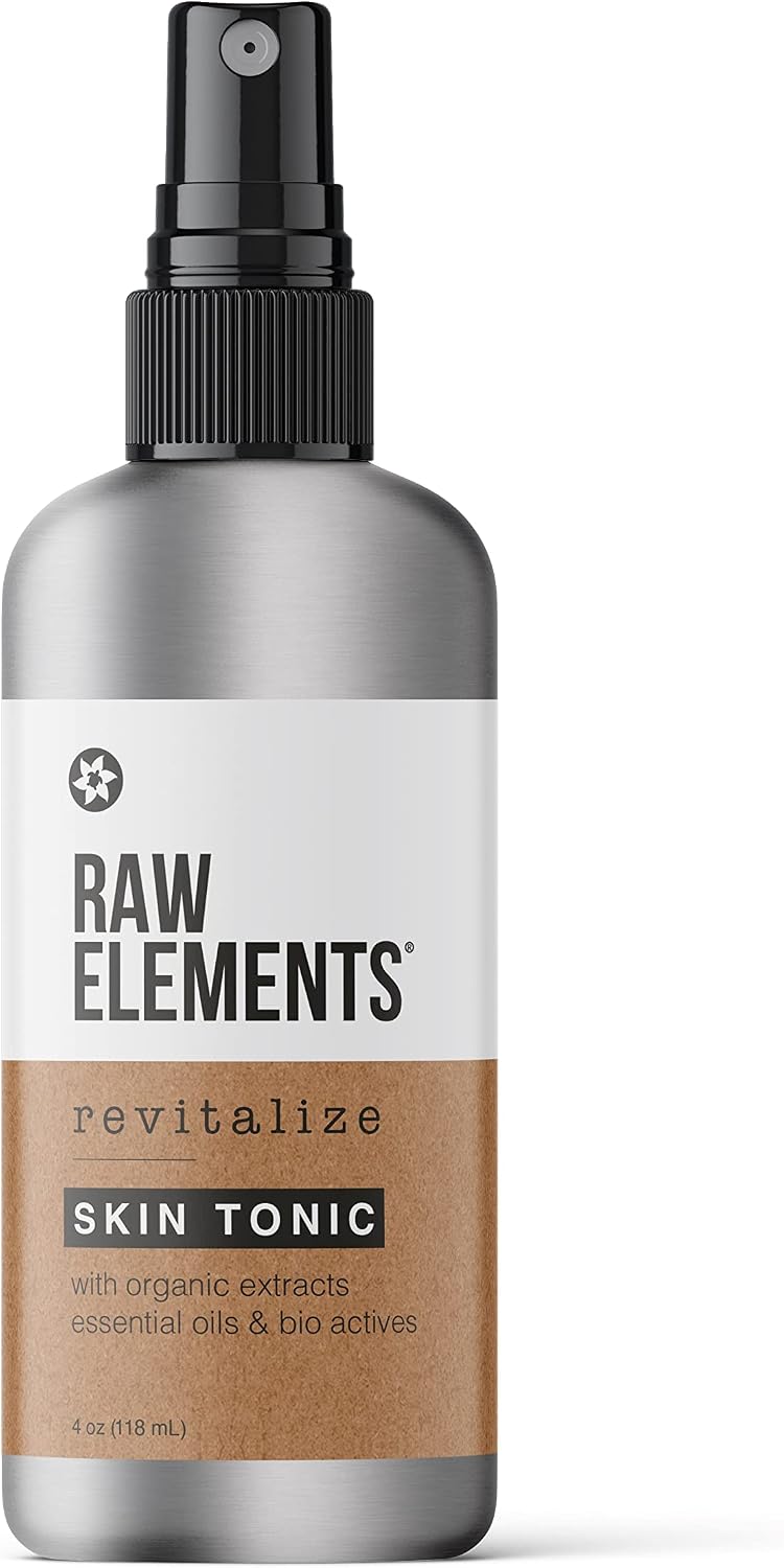 Raw Elements skin tonic spray front view
