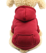 Idepet Pet Dog Hoodies Dog Clothes for Small Dogs Vest Chihuahua Clothes Warm Coat Jacket Autumn Puppy Outfits Cats Dogs Clothing(S,Black) - Image 11