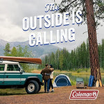 Authentic USA imported Coleman insect repellent product packaging displaying ten hour defense logo
