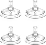 XUNICUTE soft silicone nipples front view showcasing the fast flow design for baby bottles.
