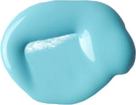 Liquitex Light Blue Permanent paint bottle angle view