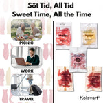 Kolsvart Black Currant Blend gummy fish candy bag from the imported collection.