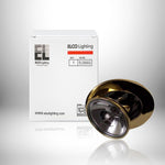 Elco Lighting 3 inch recessed trim showing adjustable bi-pin socket mechanism