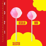 Authentic Chupa Chups Cremosa ice cream flavor lollipops close up visual.