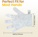 Bloomora repairing hand mask usage instructions graphic