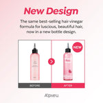 A'Pieu Raspberry Vinegar hair care set for shiny hair