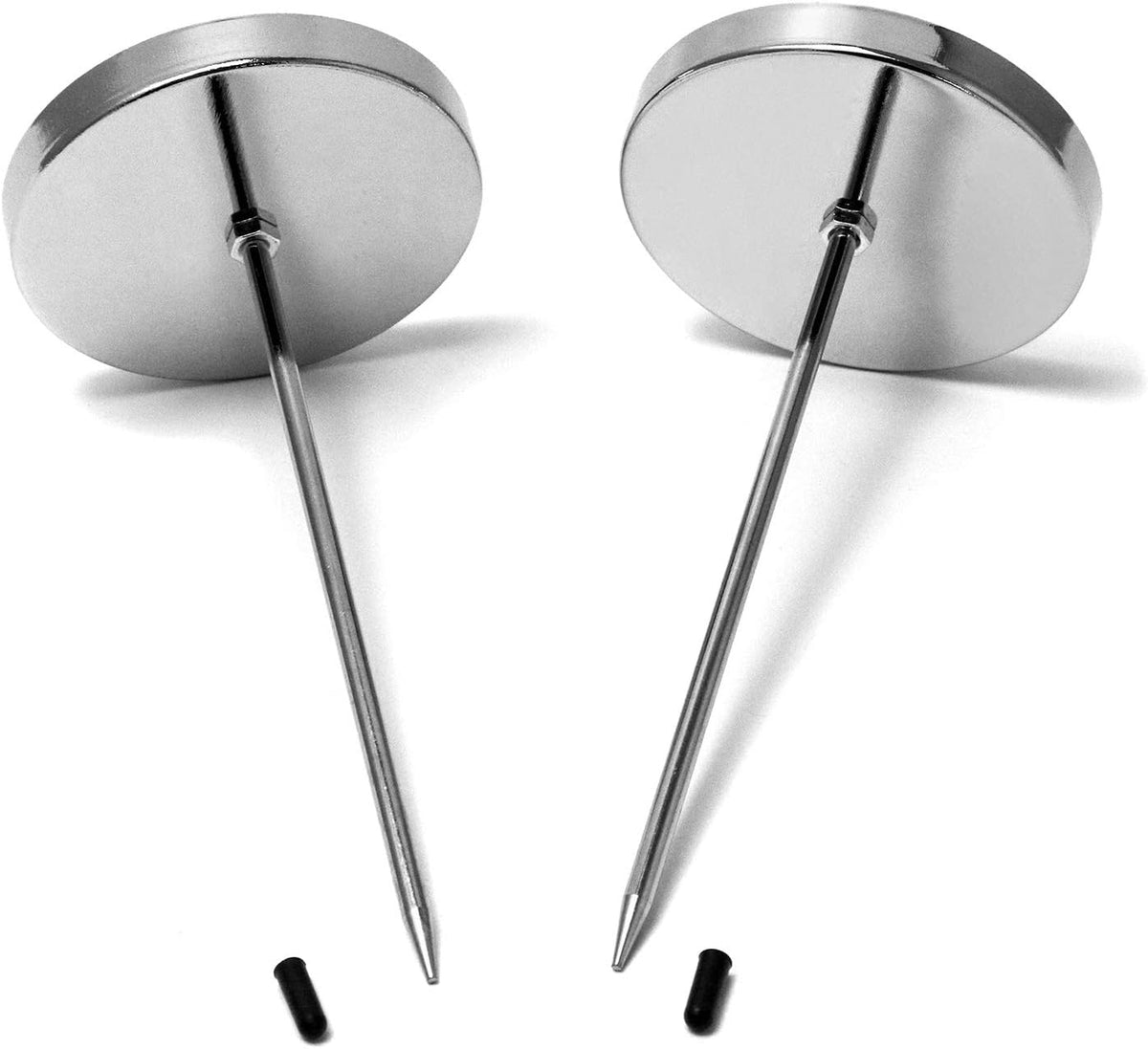 QWORK bill fork displaying the heavy round base and metal rod