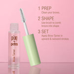 Pixi Elevate Eye Trio three piece makeup set unboxed layout