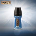 Fogg men roll on deodorant bottle packaging angle view