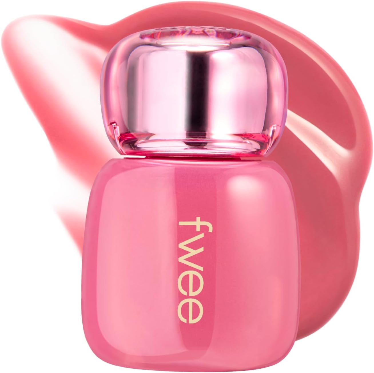 Fwee 3D Voluming Tint 03 withDEWout front view bottle for high shine lip makeup