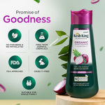 Kesh King Organic Onion Shampoo texture and lather