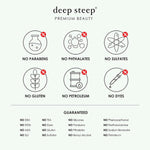Deep Steep bare oil ingredients and label close up
