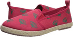 FOCO canvas shoe side profile showing jute midsole