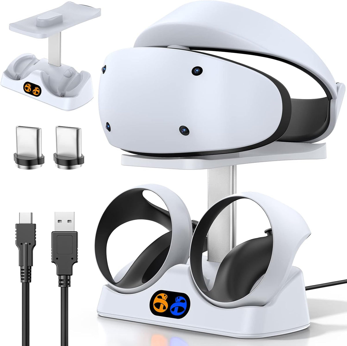Tokluck controller charging dock for PS5 VR2 front view