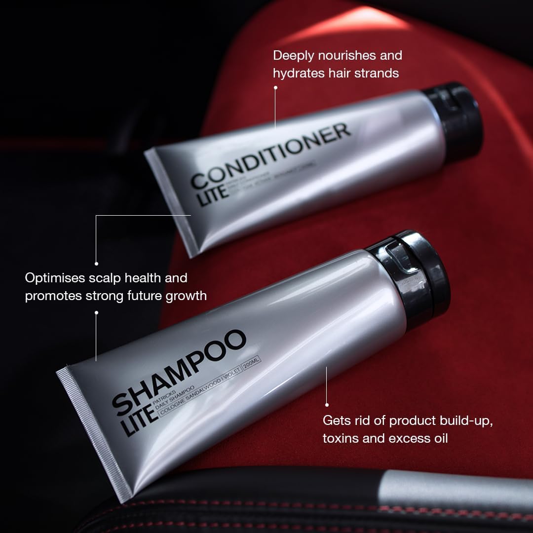 Patricks SH Lite Daily Shampoo packaging design