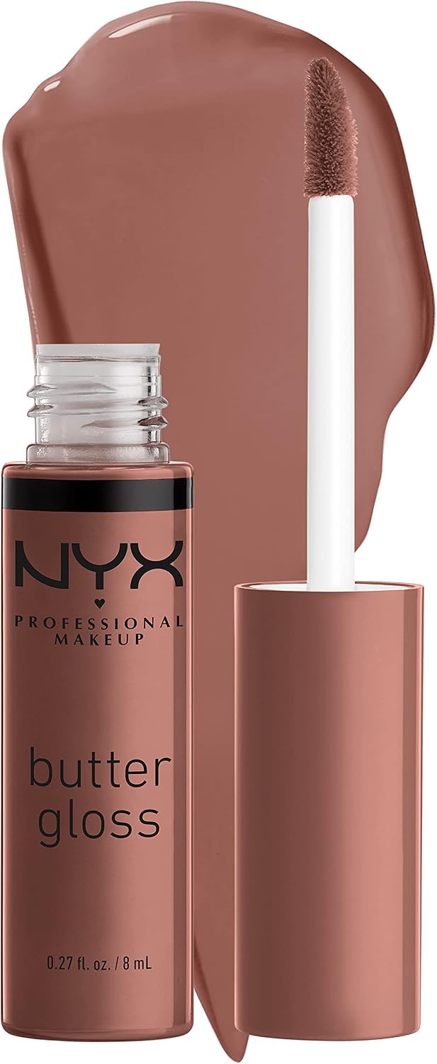NYX PROFESSIONAL MAKEUP Butter Gloss, Non-Sticky Lip Gloss - Tiramisu (Brown) - Image 15